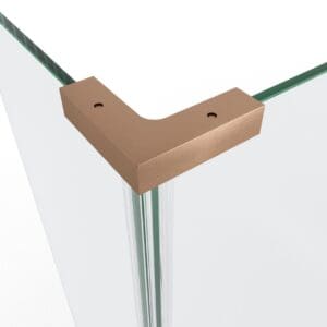 Glass to Glass 90° Corner Seal 2000mm length 8mm