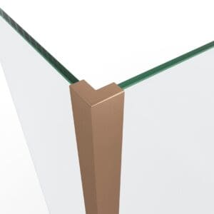 Corner Post 90° 200mm height 10mm